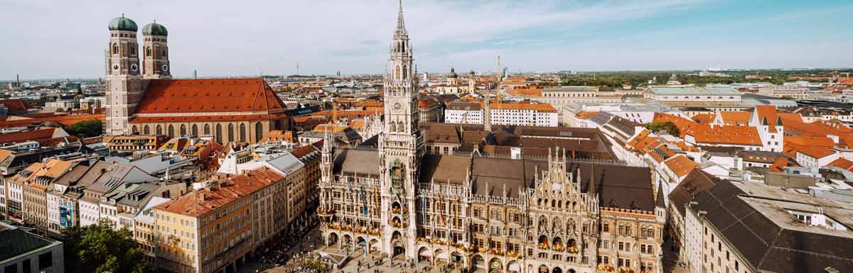 Münchener Innenstadt - Die gesündeste Landeshauptstadt Deutschlands